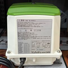 【中古】クボタ TIP-60 浄化槽ブロワ 本体のみ【ハンズクラフト佐賀】の画像