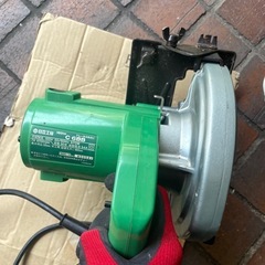 日立 HITACHI ヒタチ ブレーキ付 丸のこ 160mm C6BB マルノコ 丸ノコ 丸鋸 木工 電気 電動 工具 道具 大工道具 DIY 動作確認済み L☆★の画像