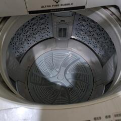 いない場合お盆過ぎに廃棄します。東芝洗濯機10Kg（2017年）の画像