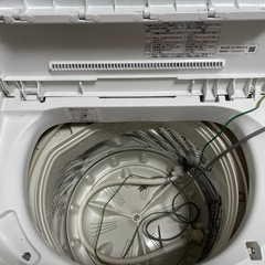 パナソニック洗濯機NA-F60B10 2017年製 の画像