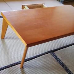 ローテーブル 引き出し付きの画像