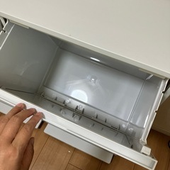すっきり収まる薄型ワイドペダルペール(2段 40L) ニトリの画像