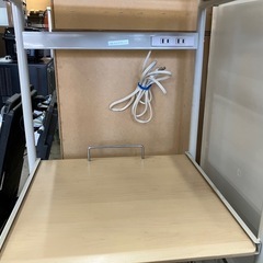 A 2507-780 YAMAZEN レンジラック コロ付き キズ汚れ有り 現状お渡しの画像