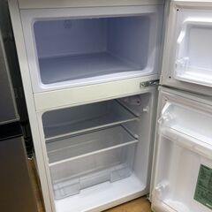 ★リユースのサカイ幸手店★SJ9953　ジモティ割あり★ エルソニック　ELSONIC 冷蔵庫 EJ-R82W 83L 21年製 動作確認／クリーニング済み SJ9953の画像