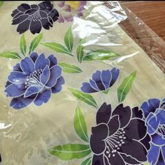 新品 花柄の浴衣 黄色クリーム系 夏祭り の画像