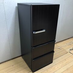 AQUA アクア 冷蔵庫 2020年製 272L 3ドア AQR-SV27J(T) ダークウッド調  家電　中古　【糸島市内 送料無料】250730-7の画像