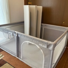 ベビーサークル＋プレイマットの画像