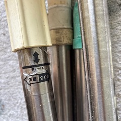 物干しと竿2本セットの画像