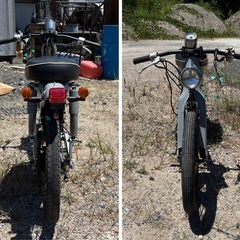 🛵【書類あり】ホンダ スーパーカブ50（C50型）カスタム🔧 不動エンジン付／不動・レストアベースの画像
