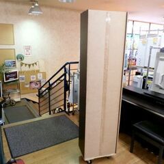 本棚 5段カラーボックス 大容量 幅44.5×奥行30×高さ174.5㎝ ダークブラウン 西岡店の画像