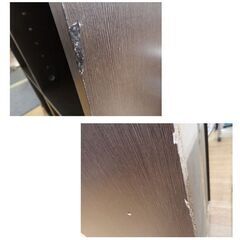 本棚 5段カラーボックス 大容量 幅44.5×奥行30×高さ174.5㎝ ダークブラウン 西岡店の画像