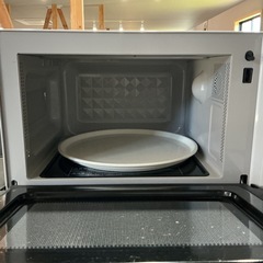 目玉商品👀✨ Haier 2021年製  JM-FH18-H 白　 電子レンジの画像