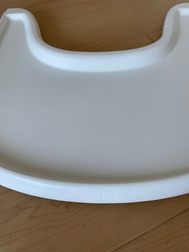 【交渉成立】STOKKE トリップトラップ ベビーセット、トレイ　（ホワイト）