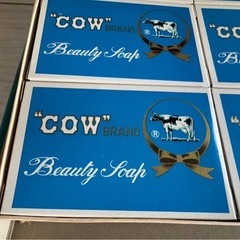 C69  【新品】 未使用 カウブランド 青箱 ブルー 化粧石鹸 固形石鹸 15個入り ギフトセット COWの画像