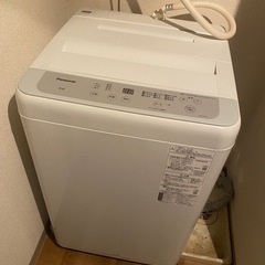 Panasonic 洗濯機　NA-F5B1の画像