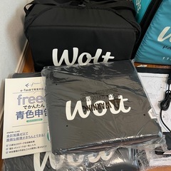 Wolt 配達グッズセットの画像
