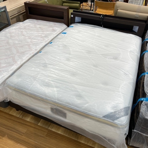 【トレファク神戸南店】ティ・アイ・アイ（マットレスIF ）のダブルベッドです‼︎【取りに来られる方限定】