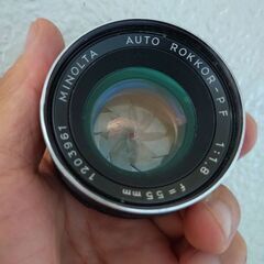 優良品　MINOLTA  AUTO ROKKOR-PF 55mm F1.8の画像