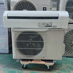 K06390 中古エアコン 三菱 2021年製 主に6畳用 冷房能力 2.2KW / 暖房能力 2.2KWの画像