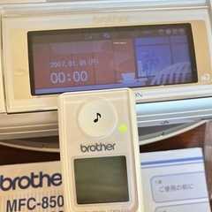 brother 電話機　子機　インク付き　の画像