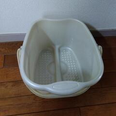 足浴用バケツの画像