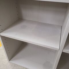 J1172【リユースのサカイ柏店】コーナン　オープンラックα6090　ウッドホワイト　クリーニング済み　の画像