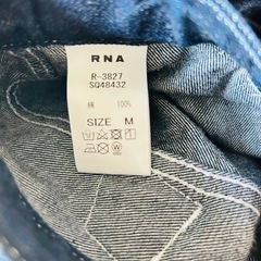 RNA フレンチワークサスペンダーパンツ R3827 Mサイズ　ジーンズ　デニムの画像