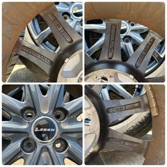 175/65R14 タイヤアルミ4本セット MARSHAL MH15 EABEN 14×5.5J 4×100 +43の画像