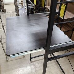 J1173【リユースのサカイ柏店】レンジラック　ブラウン　クリーニング済みの画像