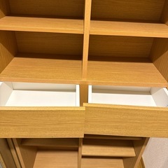 【決定】本棚　茶色　高さ調整可の画像