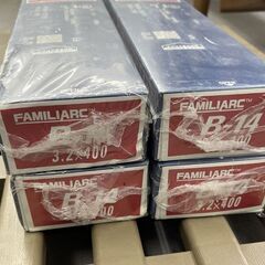 新品 未開封 FAMILIARC 溶接棒 B-14 3.2×400mm 20Kg（5ｋｇ×4）神戸製鋼所 KOBELCO 全姿勢用(被覆棒) 札幌市手稲区の画像
