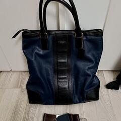 COACH A4メンズトートバッグ レザーの画像