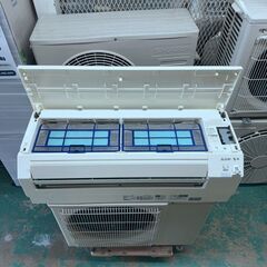 K06398 中古エアコン 三菱 2018年製 主に10畳用 冷房能力 2.8KW / 暖房能力 3.6KWの画像