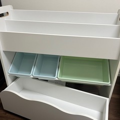 【取引中】
子供用　本棚＆収納棚の画像