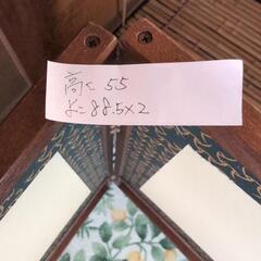 お茶道具　風炉先屏風の画像