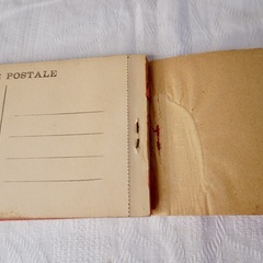 フランス アンティーク 絵葉書 1冊 17枚入りの画像