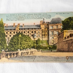 フランス アンティーク 絵葉書 1冊 17枚入りの画像