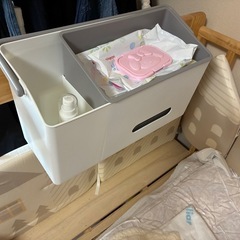 【美品】KATOJI ベビーベッドの画像