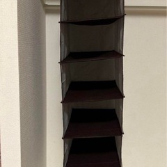 布製ハンギングストレージオーガナイザー　4枚 の画像