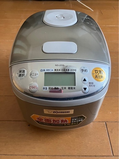 【中古】 親子で外食いただきまーす ZOJIRUSHI 3合炊き 2012年 (パン吉) 竹橋のキッチン家電《炊飯器