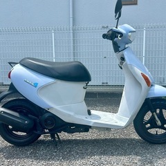 ※8/1まで！【期間限定】バッテリー新品・リアタイヤ新品・オイル交換済み♪さらに主要整備済で安心！すぐ乗れて、通勤・通学・普段乗りに最適な原付バイク！／スズキ レッツ4 インジェクション搭載 CA41A型 スクーター の画像