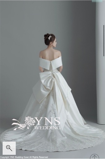 YNS WEEDINGウェディングドレス　オフショルダー YNS Wedding オフショルダーウェディングドレス (ma) 立花の
