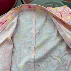 甚平　ハンドメイド（サイズ推定90cm）の画像