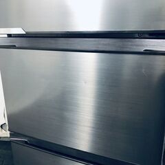ID:rg220868 【自社配送エリア内限定】ハイセンス Hisense 冷蔵庫 ファミリー 中古 2020年製 3ドア 360L シルバー ファン式 右開き HR-D3601S  【リユース品：状態B】【送料無料】【設置費用無料】の画像