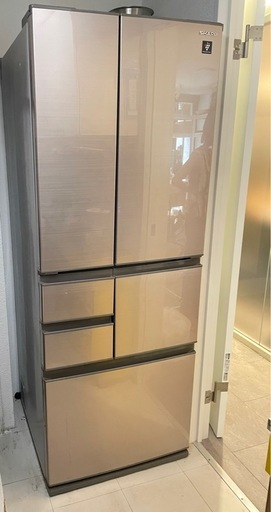 SHARPプラズマクラスター冷蔵庫　SJ-X504H