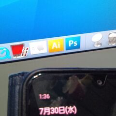 パソコン　iMAC　アップル　2台　ジャンク品扱いの画像