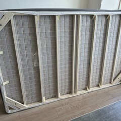 無印良品　足付きマットレス　セミダブルの画像