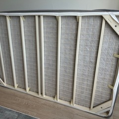 無印良品　足付きマットレス　セミダブルの画像