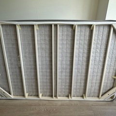 無印良品　足付きマットレス　セミダブルの画像