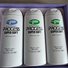 C95 【新品】  ギフトセット 1本使用済み ボディシャンプー 3本セット シトラスレモン フレッシュフローラル プロセス processの画像